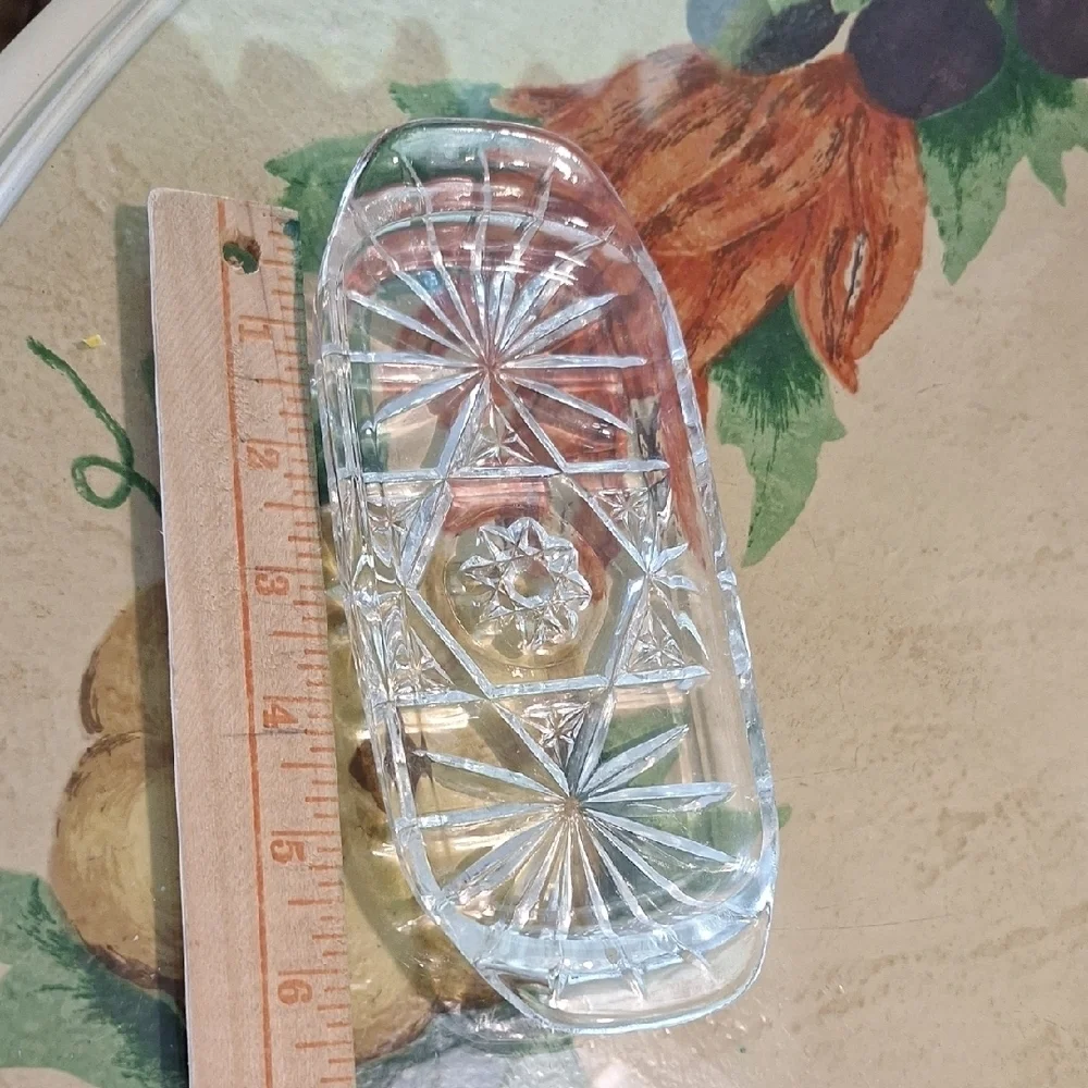 Clear Glass Trinket Dish